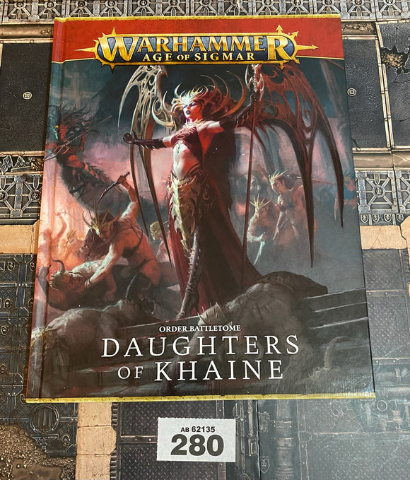 Warhammer Age of Sigmar -Daughters of Khaine Battletome - Code Used - W280