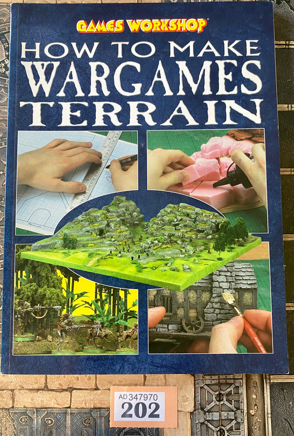 Games Workshop How To Make Wargame Terrain Book Warhammer 2003 - O202