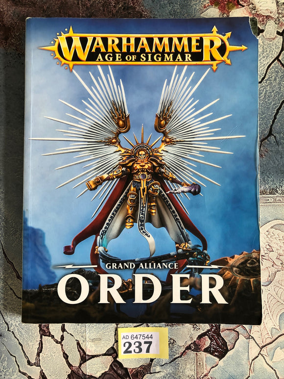 Warhammer Age of Sigmar Grand Alliance Order - Y237