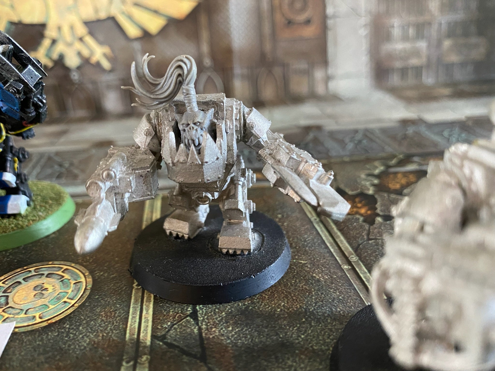 warhammer 40k Meganobz ork métal incomplet avec socle