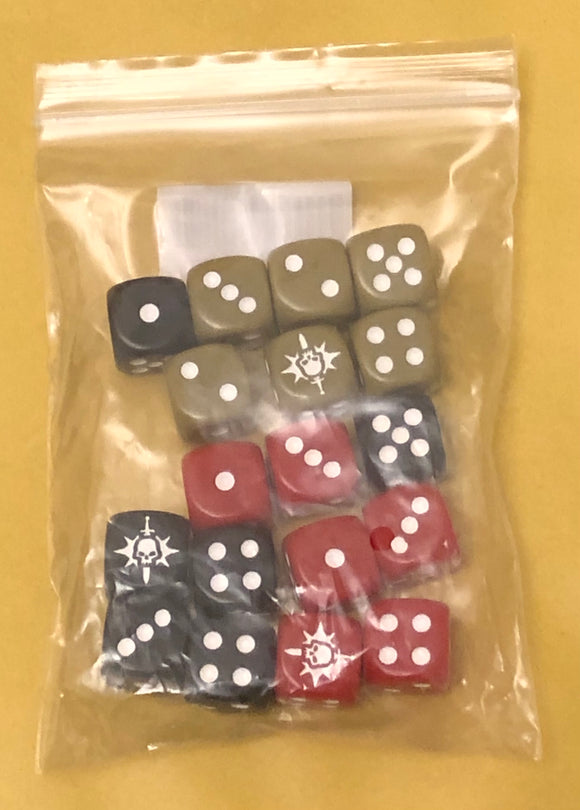 Warhammer Age of Sigmar Warcry Dice