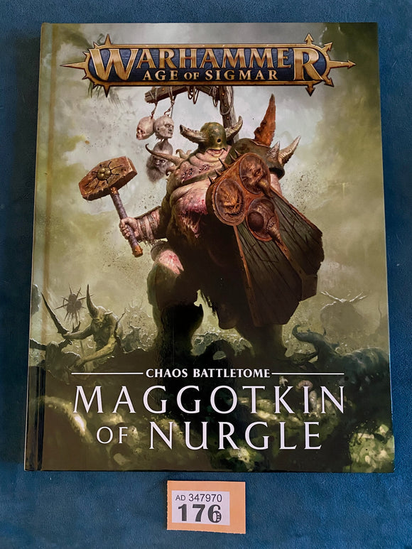 Warhammer Age of Sigmar Maggotkin of Nurgle Battletome O176