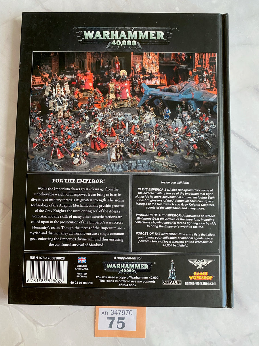 Warhammer 40k Codex Imperial Agents O75 – We Buy Wargames