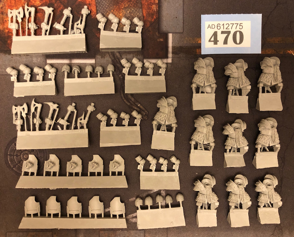 Warhammer Chaos Dwarf Legion of Azgorh Infernal Guard Ironsworn x 10 B