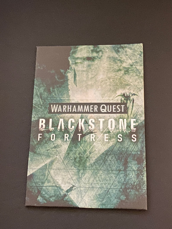 Secret Hidden Vault Envelope Sealed Warhammer 40k Quest Blackstone Fortress Game