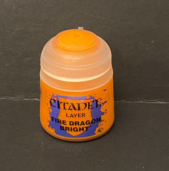 Citadel Paint Layer Fire Dragon Bright (12ml) - New and Sealed