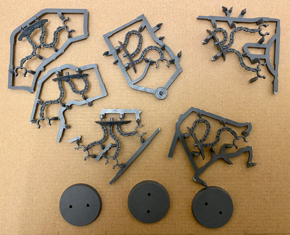 Warhammer Age Of Sigmar Malign Sorcery Soulsnare Shackles Endless Spell - New on Sprue